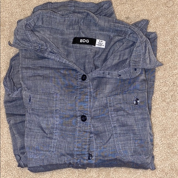 BDG Urban Outfitters chambray button down - Picture 4 of 4
